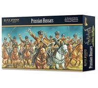 Warlord Games, Húsares prusianos, miniaturas de juegos de guerra de polvo negro