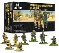 Warlord Games Italian Paracadutisti Platoon - 28mm Scale Plastic Miniatures for
