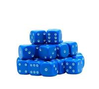 Warlord Games Juego de 30 dados D6 de seis caras | 10 mm clásico (azul)