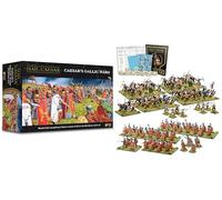 Warlord Games Juego de iniciación de Hail Caesar - Caesar's Gallic Wars | Figuras y accesorios Hobby, miniaturas de 28 mm para juegos de guerra de mesa