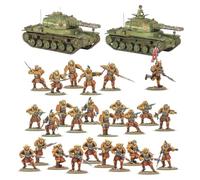 Warlord Games Konflikt 47 - Miniaturas japonesas de 28 mm | Empire of Japan - Grupo de penetración de largo alcance - Miniaturas de escala altamente detalladas de 28 mm Warlord Games