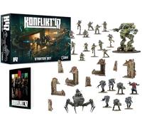 Warlord Games Konflikt '47 Starter Set - Juego de guerra en miniatura de mesa de 28 mm para 2 o más jugadores