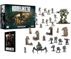 Warlord Games Konflikt 47 Starter Set - Juego de Mesa Miniatura de 28 mm | Konflikt 47 Starter Set para 2 o más jugadores Warlord Games