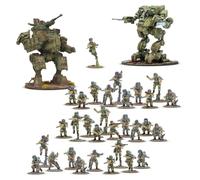 Warlord Games Konflikt 47 United States Starter Army - Miniaturas de 28 mm | Fuerza de despliegue rápido de Estados Unidos, miniaturas de escala altamente detalladas de 28 mm