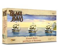 Warlord Games Miniatura de escala 1/700 de la Marina Francesa para mares negros, miniatura altamente detallada de la era de la vela para juegos de guerra de mesa