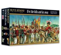 Warlord Games O'er The Hills And Far Away (veteranos peninsulares británicos) - Miniaturas a escala de 28 mm para polvo negro, era napoleónica altamente detallada para juegos de guerra de mesa