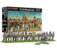 Warlord Games O'er The Hills And Far Away (veteranos peninsulares británicos) - Miniaturas a escala de 28 mm para polvo negro, era napoleónica altamente detallada para juegos de guerra de mesa