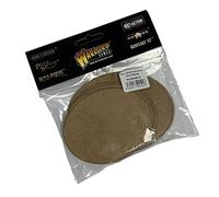 Warlord Games Paquete de base ovalada grande, 92 mm x 120 mm y 80 mm x 100 mm para miniaturas de mesa