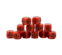 Warlord Games Pide Dados para acción de Pernos (Rojo Sangre)