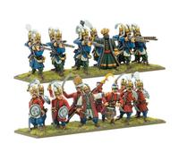 Warlord Games Pike & Shotte: Juego de regimiento de jenízaros otomanos | Figuras y accesorios Hobby, miniaturas de 28 mm para juegos de guerra de mesa