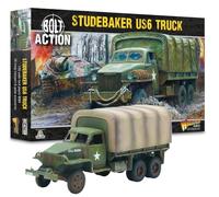 Warlord Games Studebaker US6 Truck - Modelo a escala de plástico de 1:56/28 mm para acción de pernos en miniatura altamente detallada de la Segunda Guerra Mundial