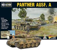 Warlord Games Tanque de plástico de la Pantera del Ejército Alemán Ausf A - 1:56 / 28 mm para Bolt Action altamente detalladas, miniaturas de la Segunda Guerra Mundial para juegos de guerra de mesa