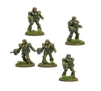 Warlord Games US Heavy Infantry - Miniaturas de Estados Unidos para Konflikt 47 miniaturas de escala de 28 mm altamente detalladas