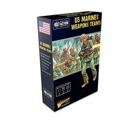 Warlord Games US Marine Weapons Teams - Miniaturas a escala de 28 mm para acción de pernos miniaturas altamente detalladas de la Segunda Guerra Mundial para juegos de guerra de mesa