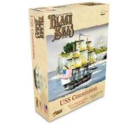 Warlord Games USS Constitution - Miniatura a Escala 1/700 para Mares Negros, miniaturas Altamente detalladas de la era de la Vela para Juegos de Guerra de Mesa