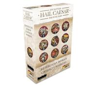 Warlord Hail Caesar - Marcadores de víctimas romanas republicanas - Contadores en miniatura para uso con el juego Hail Caesar, accesorios para juegos de batalla romana - Juego de guerra de mesa a