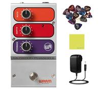 Warm Audio WA-MPH Mutation Phasor ll - Pedal electroóptico de cambio de fase con fuente de alimentación, 12 púas de guitarra y paño de pulido de instrumentos Liquid Audio