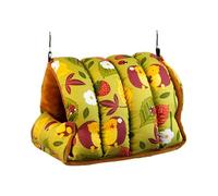 Warm Bird Nest - Velvet 29cm, Parrot Winter Hut, Folding | Snuggle Bird Bed, Pet Hammock For Winter Cold Weather, Indoor Resting, Breeding, Sleeping, Lovebird, Finch, Conure, Cockatiel