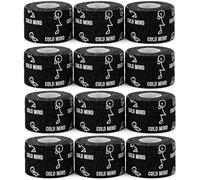 WARM BODY COLD MIND Cinta de elevación para el pulgar para levantamiento de pesas, 1.5 pulgadas x 20 pies, cinta de agarre de gancho para gimnasio, levantamiento de potencia, peso muerto