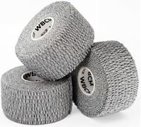 WARM BODY COLD MIND Cinta de Halterofilia para el Pulgar 3,8 cm x 6,3 m | Hook Grip Tape para Gimnasio, Powerlifting, Peso Muerto, Levantamiento de Pesas, CrossFit, Athletic Finger Wrap