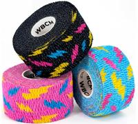 WARM BODY COLD MIND Cinta de Halterofilia para el Pulgar 3,8 cm x 6,3 m | Hook Grip Tape para Gimnasio, Powerlifting, Peso Muerto, Levantamiento de Pesas, CrossFit, Athletic Finger Wrap