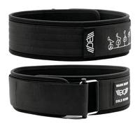 WARM BODY COLD MIND - Cinturón de levantamiento de pesas 2.0 de 10,2 cm - Calidad profesional, soporte de espalda para hombre y mujer, levantamiento de tierra, levantamiento de pesas, sentadillas