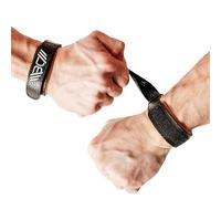 WARM BODY COLD MIND Premium Leather Wrist Wraps for Cross Training, Olympic WeightLifting, Powerlifting, Bodybuilding, Deadlift, Strength Training and Wrist Support with Thumb Loop (BLACK PRO, M)