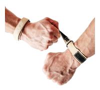 WARM BODY COLD MIND Premium Wrist Wraps de cuero para halterofilia olímpica, soporte de muñeca, fitness, levantamiento de pesas, powerlifting, vendaje de muñeca para entrenamiento de fuerza y crossfit