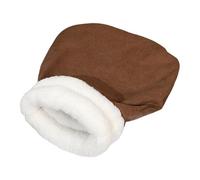 Warm Cat Sleeping Bag, Semi-Enclosed Winter Bed, Enclosed Pet Cave, Sturdy Material Enhances Comfort Easy to Use Adds Warmth Versatile Relaxation, 21.65x17.72 Inches