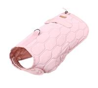 Warm Coat for Dogs, Windproof Pet Thermal Vest, Polyester, Cotton Material, Pets Protection, Fleece Lining, Cold Weather Coat with Sturdy D-Ring for All Dog Sizes and Breeds, 30x49x3cm