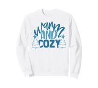 Warm & Cozy Cold Frozen Season Lover Funny Frozen Ice Sudadera