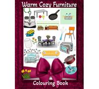 WARM COZY FURNITURE COLOURING BOOK