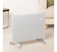 WARM CRYSTAL 1500W - Convector Eléctrico De Cristal Con WiFi Blanco