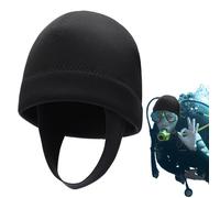 Warm Diving Hood, Elastic Thermal Surf Hat, Sun-Proof Water Sports Cap with Chin Strap, Multipurpose Gear for Cold Water Swimming, Snorkeling, and Surfing