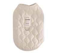 Warm Dog Clothes, Winter Pet Jacket, Pet Winter Apparel, Harness Hole Jackets, 12.6x7.87 Inches, Making Walks More Convenient and Enjoyable for Both You and Your Pets, Beige
