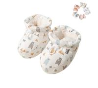 Warm Fur Baby Boots, 2024 New Warm Cozy Fleece Baby Booties, Infant Winter Warm Fleece with Drawstring Shoes (WhiteA,12.5cm)
