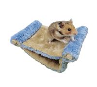 Warm Hamster Hammock - Tunnel Toy for Small Animals | Cold Weather Rest Bed, Squirrel Gerbil Sleeping Playing, Balcony Bedroom Apartment Living Room, Indoor Cage Accessory, Pet Comfort Organizer
