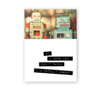 Warm Human Warm Human - (Robots) I Hope You Don't Think I'm Totally Creepy