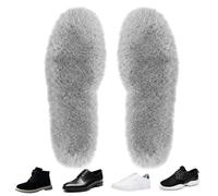 Warm Insoles for Women - Soft Thermal Foot Inserts | Plush Fleece Layer with Heat Retention Feature, Comfortable Winter Shoe Cushion, Daily Walking Outdoor or Home Use