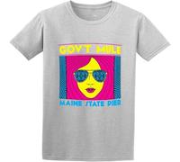 WARM KISS Gov't Mule Maine State Pier Vintage Mens Tees Shirt Grey S