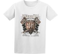 WARM KISS Hammerfall Steel Meets Steel Ten Years of Glory Shirt T Shirts for Mens White 3XL