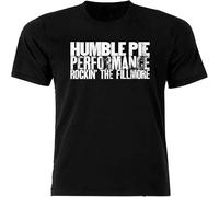 WARM KISS Humble Pie Performance Ukraine T Shirt Black 3XL