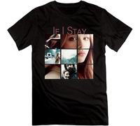 WARM KISS If I Stay Adult Gayle Novel Forman Mens Graphic Men's T Shirts Black 3XL