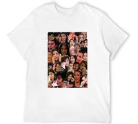 WARM KISS Kendall Jenner #Kylie Khloe #Kourtney #Caitlyn #Kardashian#Trisha Paytas Kris Men's T Shirt White XL