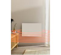 WARM MINIMAL IR - Calefactor Infrarrojo De Pared Con WiFi Blanco Roto