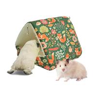Warm Rabbit House - Cama Multifuncional para Mascotas con cojín | Cama de Invierno Lavable para cobayas, hámsteres, Hurones y Animales pequeños