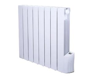 Warm Tech ELE5411074171919 Radiador Eléctrico de Inercia de Fluido 1200W 230V hasta 50m3 Blanco