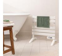 WARM TOWEL MINI - Toallero Eléctrico De Suelo O Pared 150W Blanco