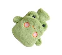 Warm Water Bag - 1L Heat Thrapy Bottle, Cute Animal Plush Cover, Winter Comfort Warmer | Menstrual Muscle Shoulder Relief Women Kids Travel Bed Sports Injuries, Leak Resistant Design, Soft Tuoch