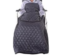 Warm Wheelchair Blanket - 47,2 pulgadas Cožy Plush Cover | Soft Cotton PVC Correa ajustable Fit - Lightweight Weatherproof Throw For Indoor Outdoor Care Travel Comfort Home Activities Daily Cold